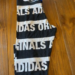 Adidas bottom black skinny legging